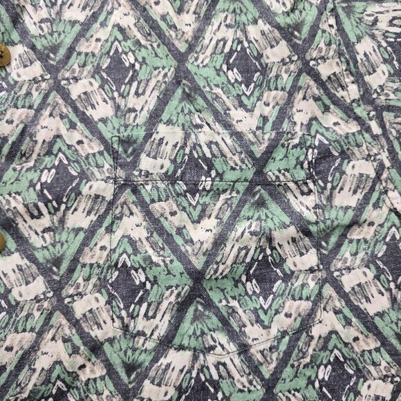 Tommy Bahama Shirt Mens Large Button Up Hawaiian Camp Summer Beach Casual‎ FLAW - Picture 3 of 13